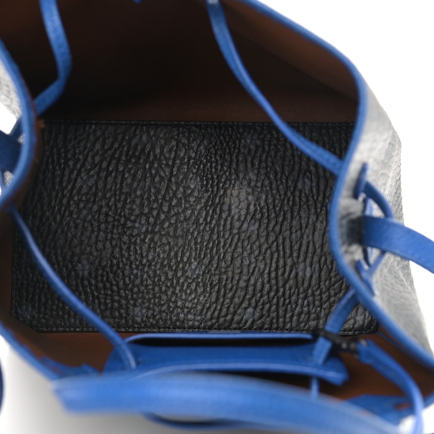 Visetos Kira Drawstring Bag Black Blue