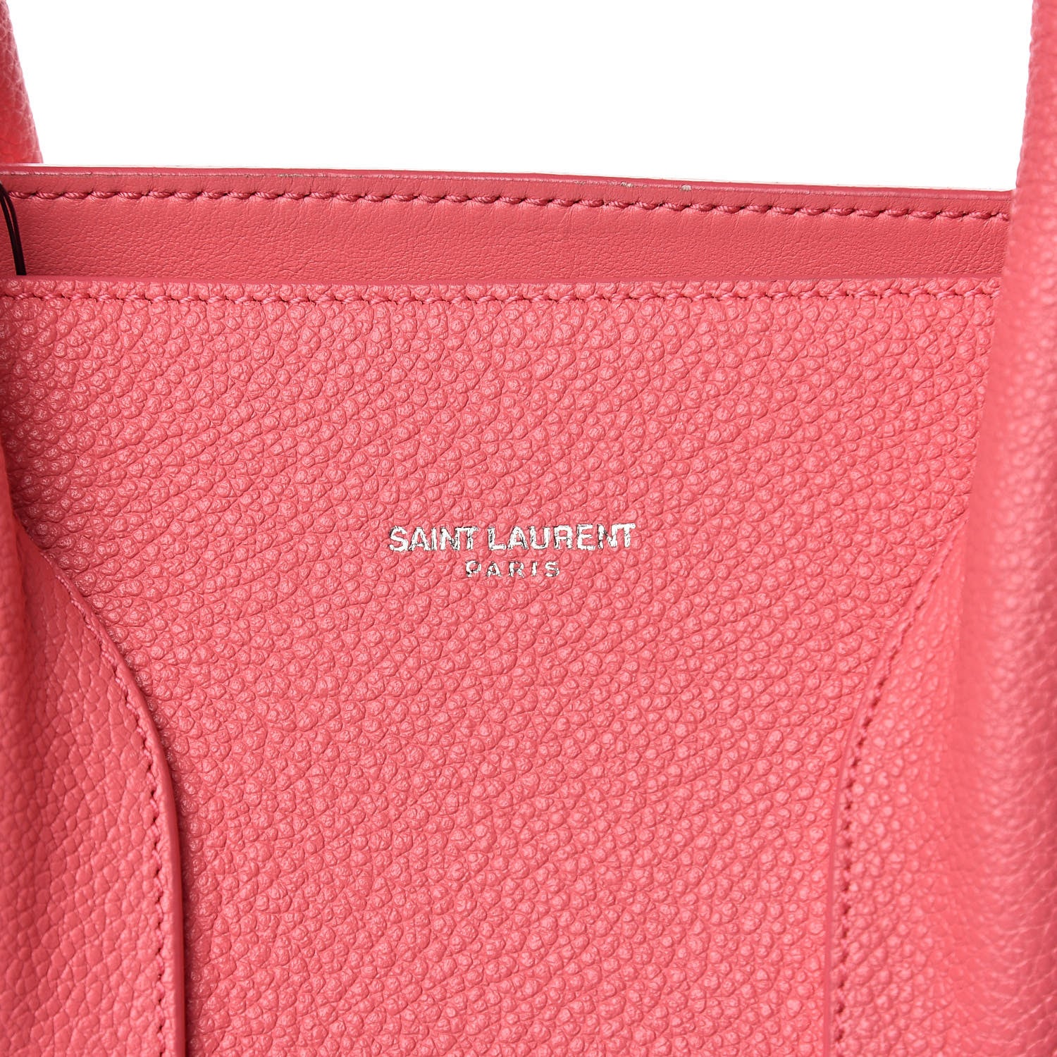 Saint Laurent Grained Calfskin Small Sac De Jour Rose Clair 11 of 11