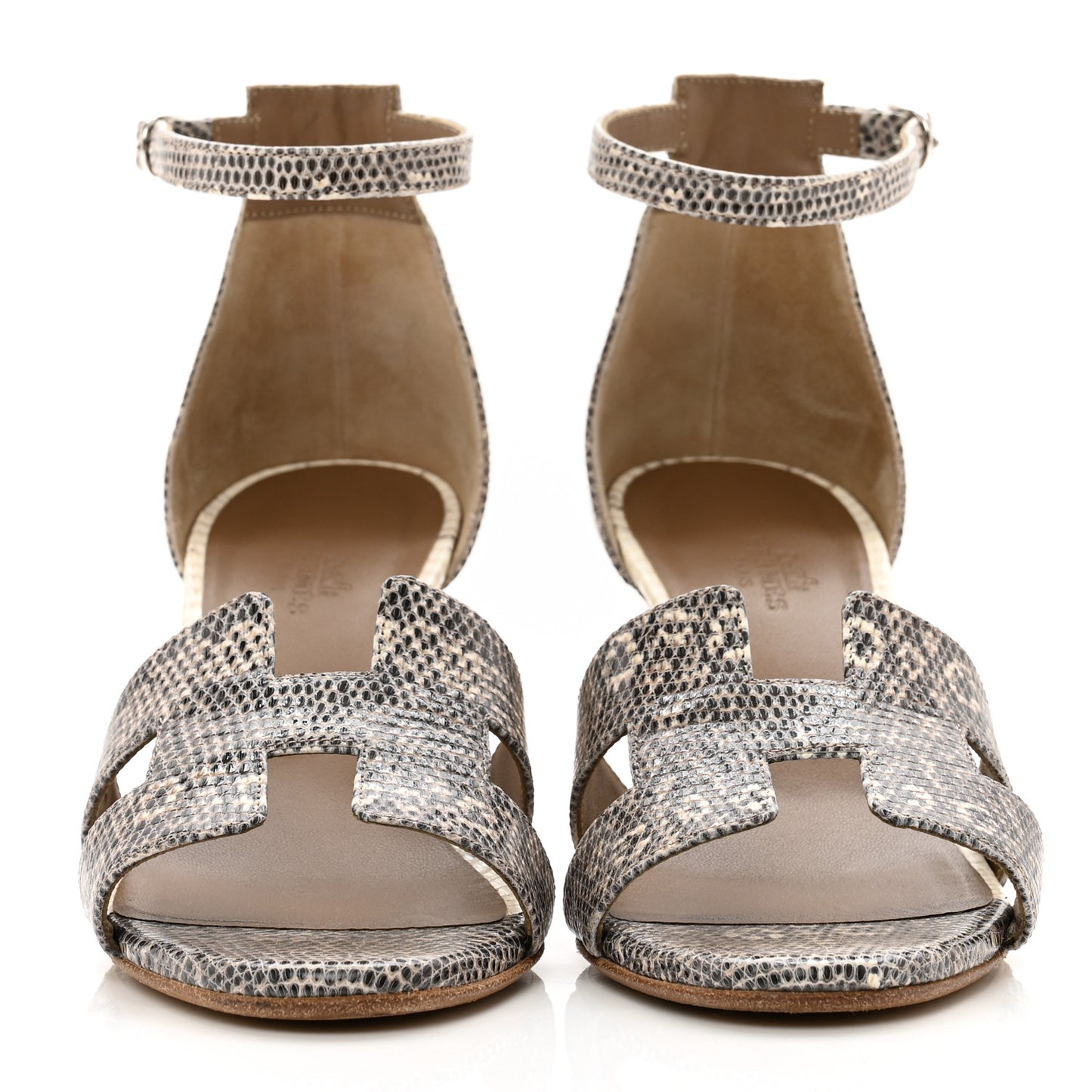 Lizard Legend Wedge Sandals 38 Ombre