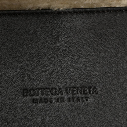 Bottega Veneta Shearling Aviator Small Andiamo Shoulder Bag Brown 11 of 11