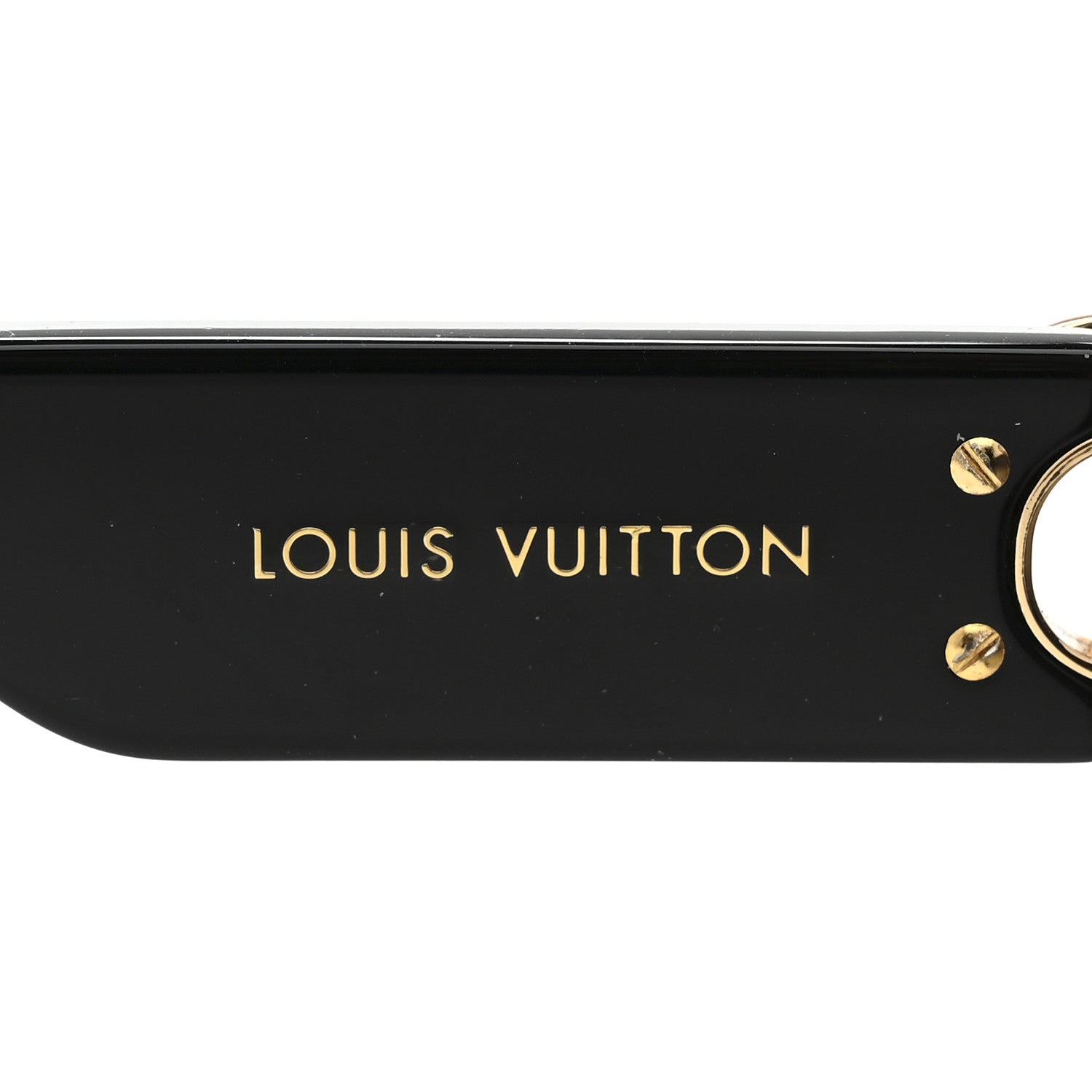 Louis Vuitton Acetate LV Link PM Square Sunglasses Z1566E Black 5 of 7