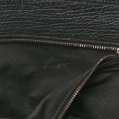 Gucci Monogram Large Horsebit Chain Hobo Black 12 of 15