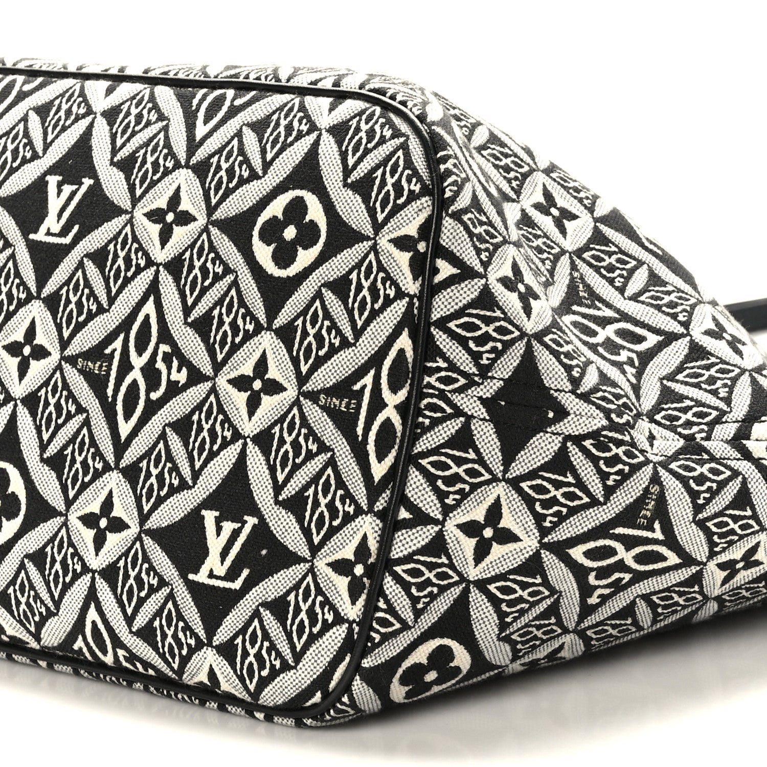 Louis Vuitton Jacquard Since 1854 Neverfull MM Grey 9 of 9