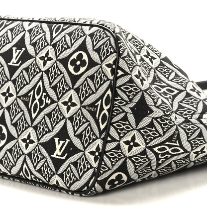 Louis Vuitton Jacquard Since 1854 Neverfull MM Grey 9 of 9