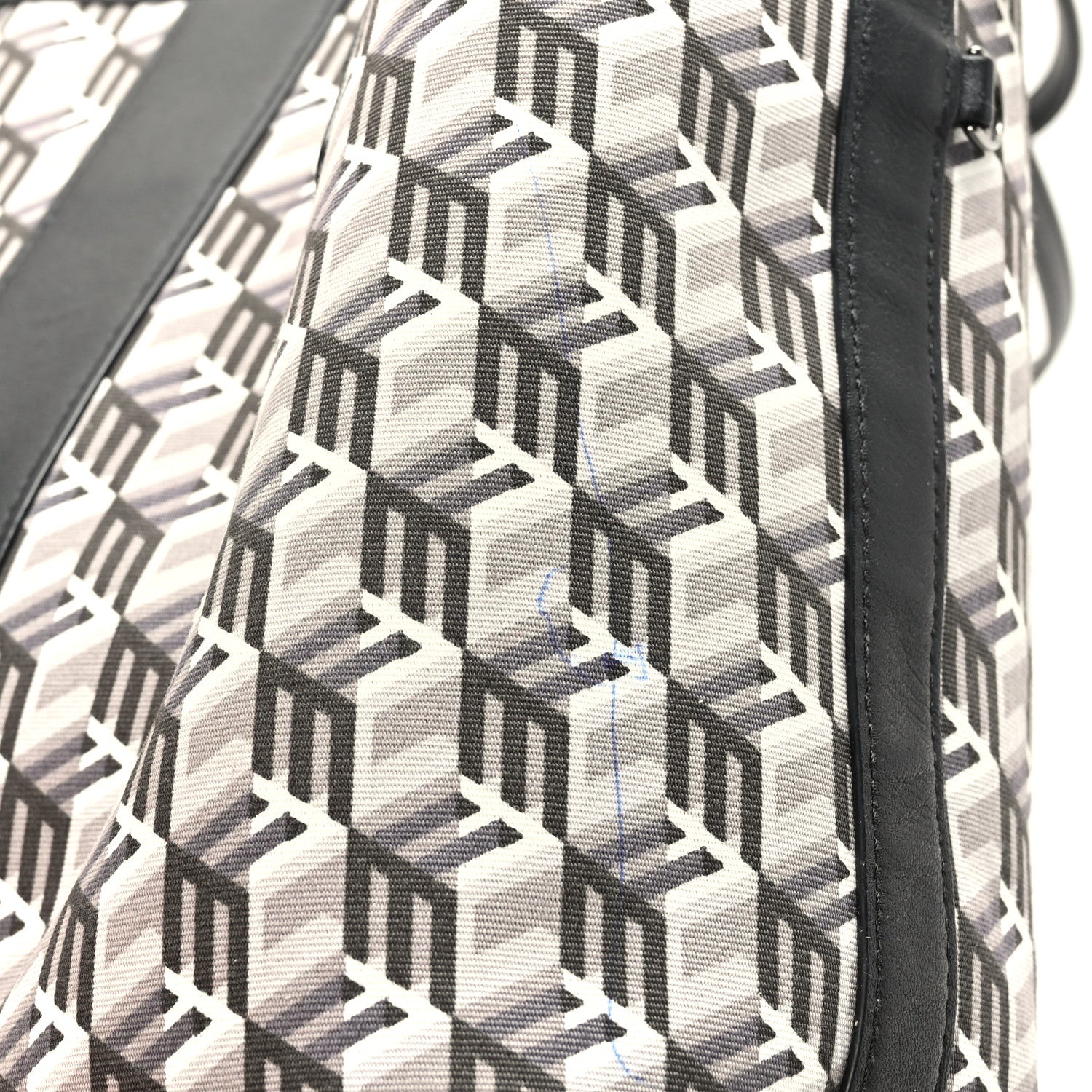 MCM Visetos Nappa Canvas Medium Reversible Shopper Tote Black 15 of 15