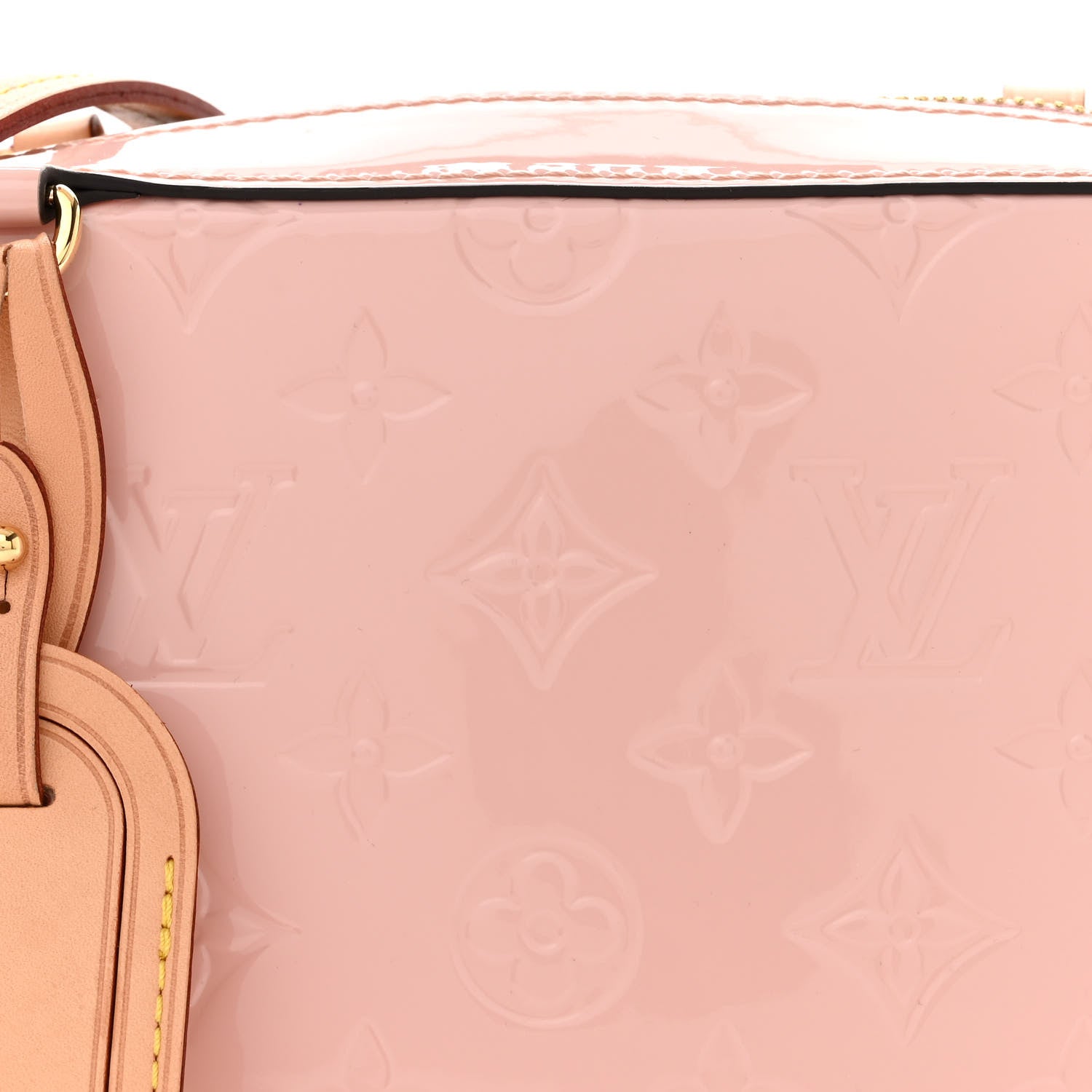 Louis Vuitton Vernis Santa Monica Rose Ballerine 8 of 11