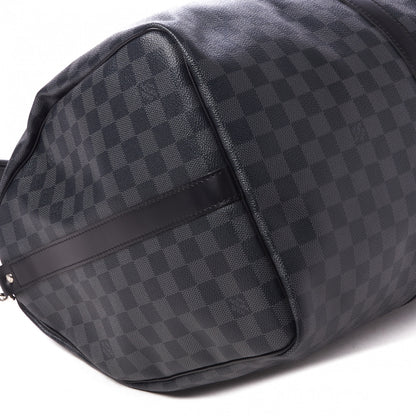Louis Vuitton Damier Graphite Keepall Bandouliere 55 5 of 13