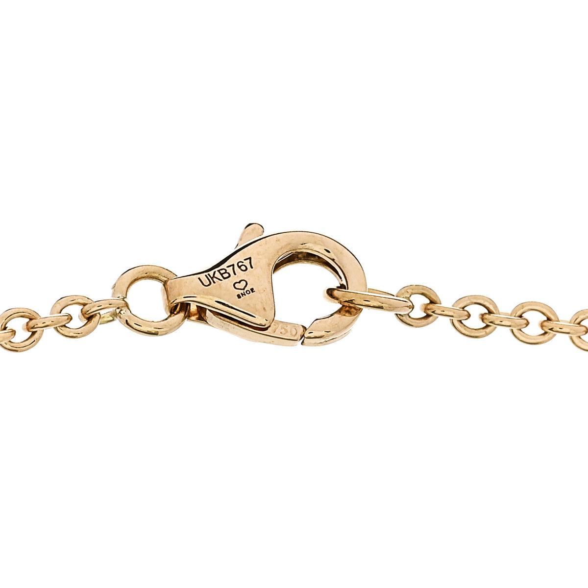 18K Yellow Gold Interlocking LOVE Bracelet