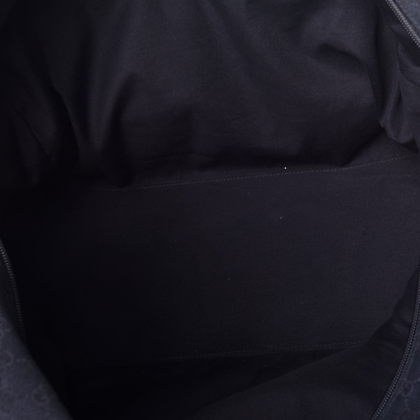 GG Monogram Web Large Collapsible Carry On Duffle Bag Black