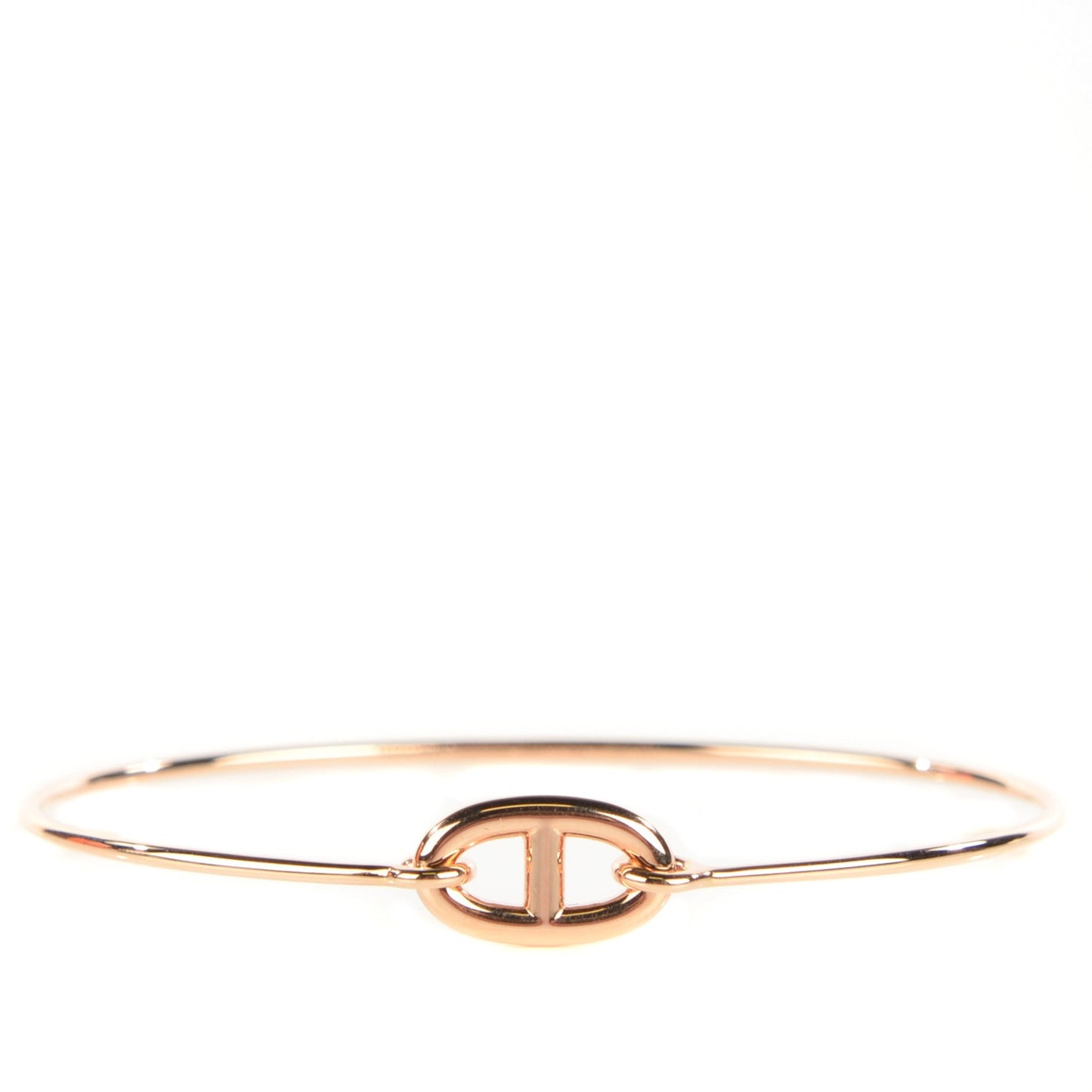 18K Rose Gold PM Ronde Chaine d'Ancre Bracelet SH