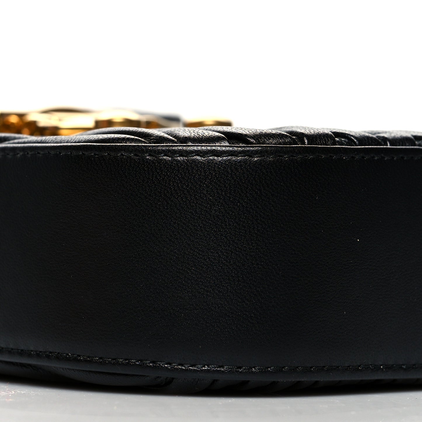 Nappa Matelasse Mini Crossbody Black