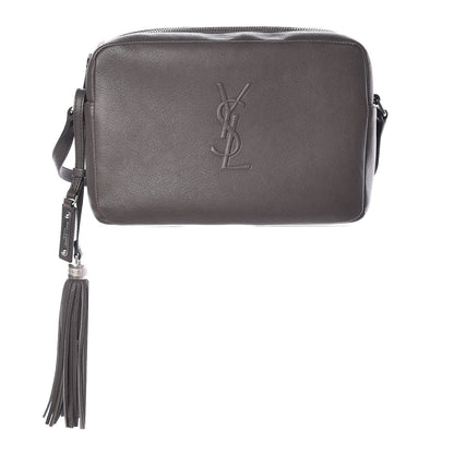 Saint Laurent Lambskin Monogram Small Lou Camera Bag Asphalt 1 of 9
