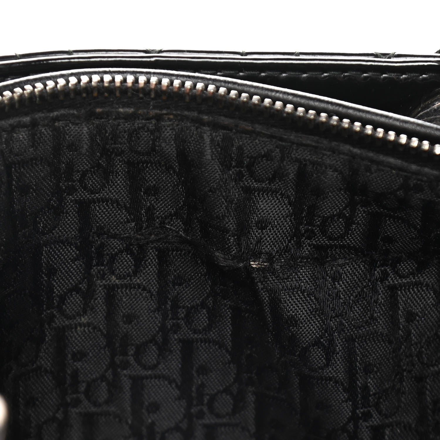 Christian Dior Patent Cannage Large Lady Dior Black 11 of 14