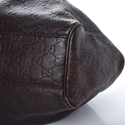 Gucci Guccissima Medium Sukey Tote Chocolate 13 of 18