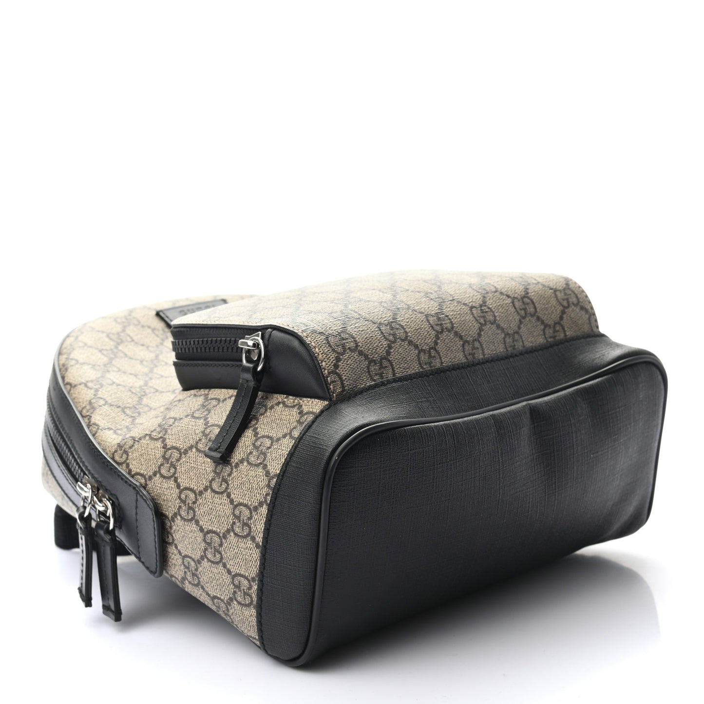 GG Supreme Monogram Small Eden Day Backpack Black