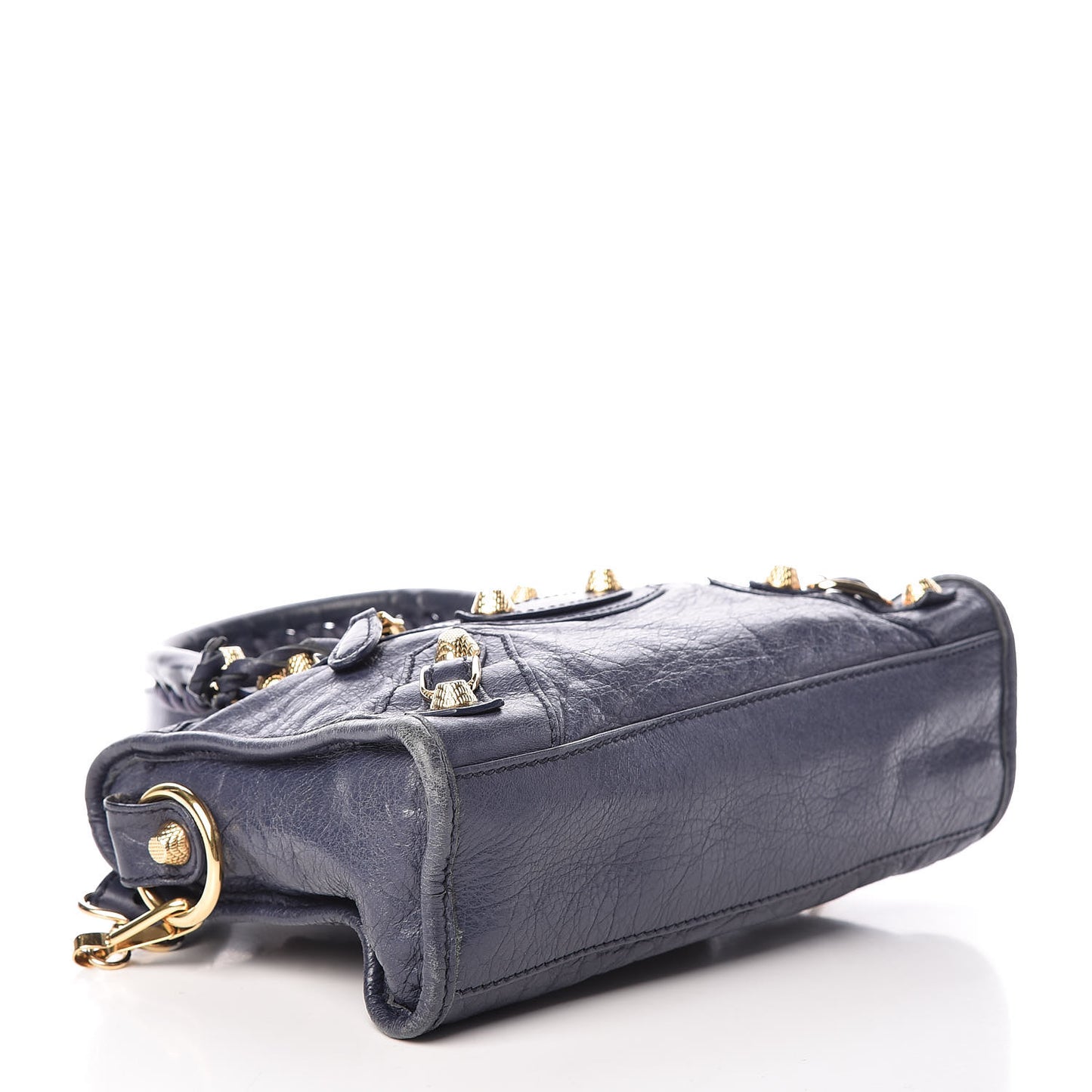Agneau Giant 12 Gold Hardware Mini City Gris Chartreux