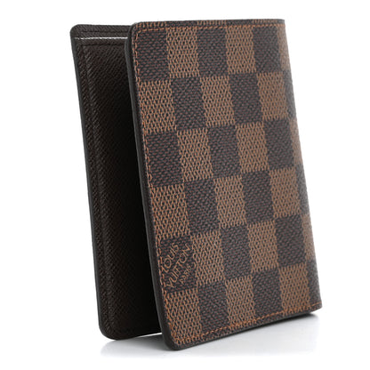 Louis Vuitton Damier Ebene Porte-Billets 6 Card Bi-Fold Wallet 3 of 8