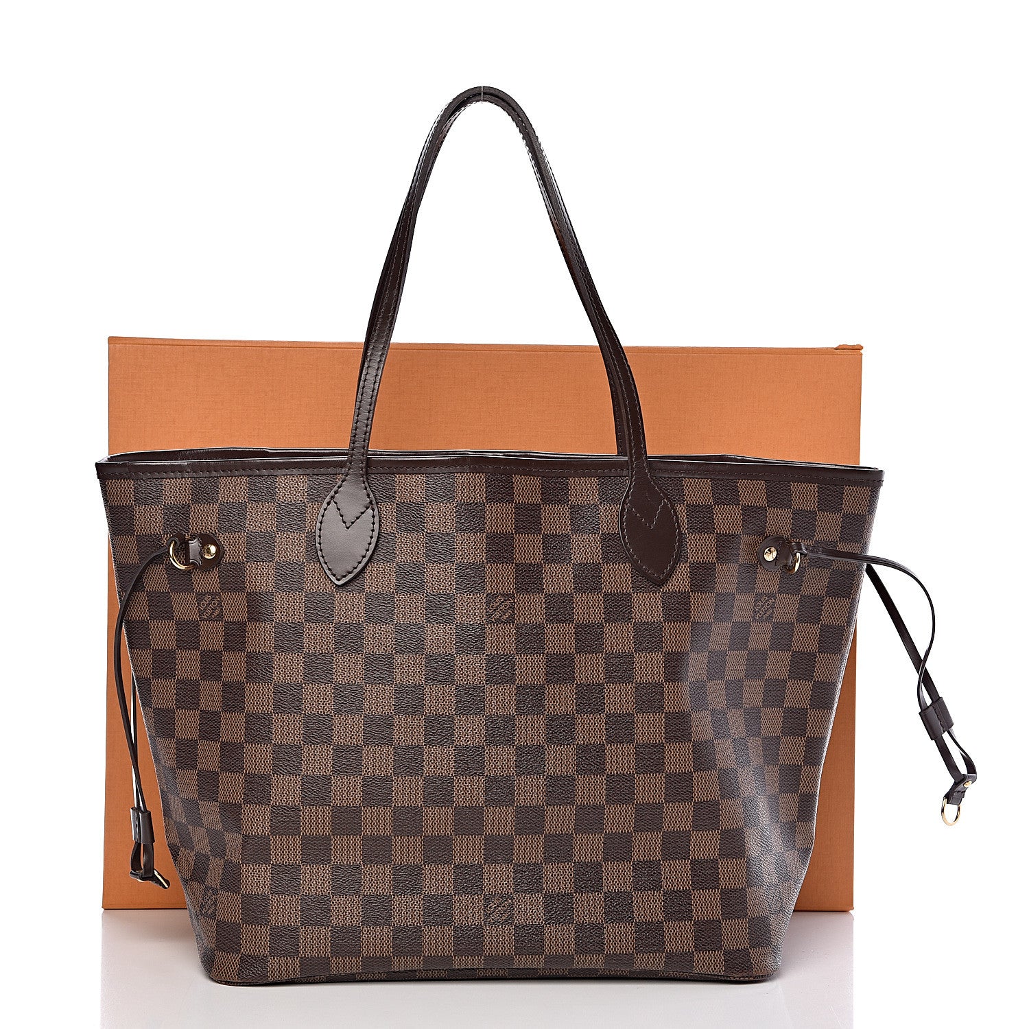 Louis Vuitton Damier Ebene Neo Neverfull MM Rose Ballerine 13 of 13