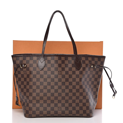 Louis Vuitton Damier Ebene Neo Neverfull MM Rose Ballerine 13 of 13