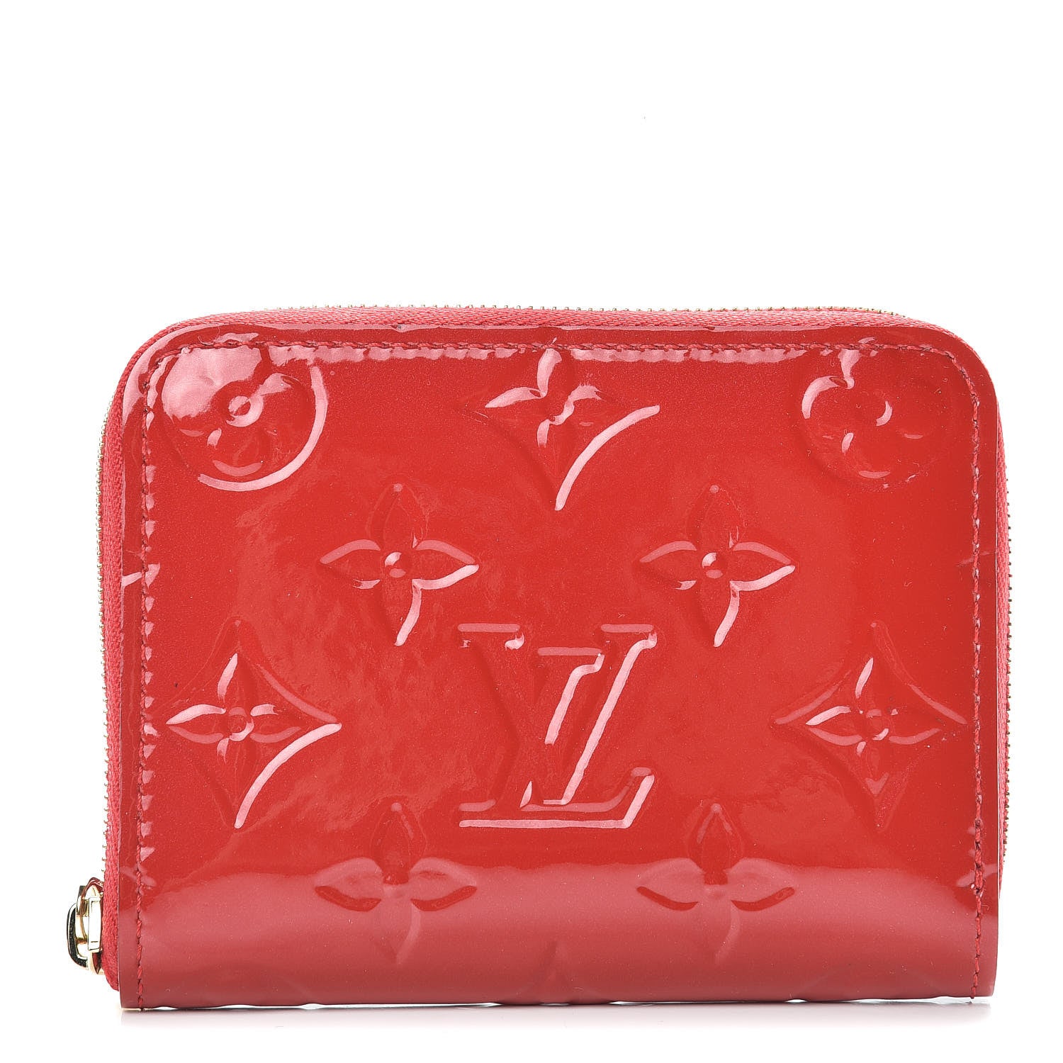 Louis Vuitton Vernis Zippy Coin Purse Cherry 1 of 8