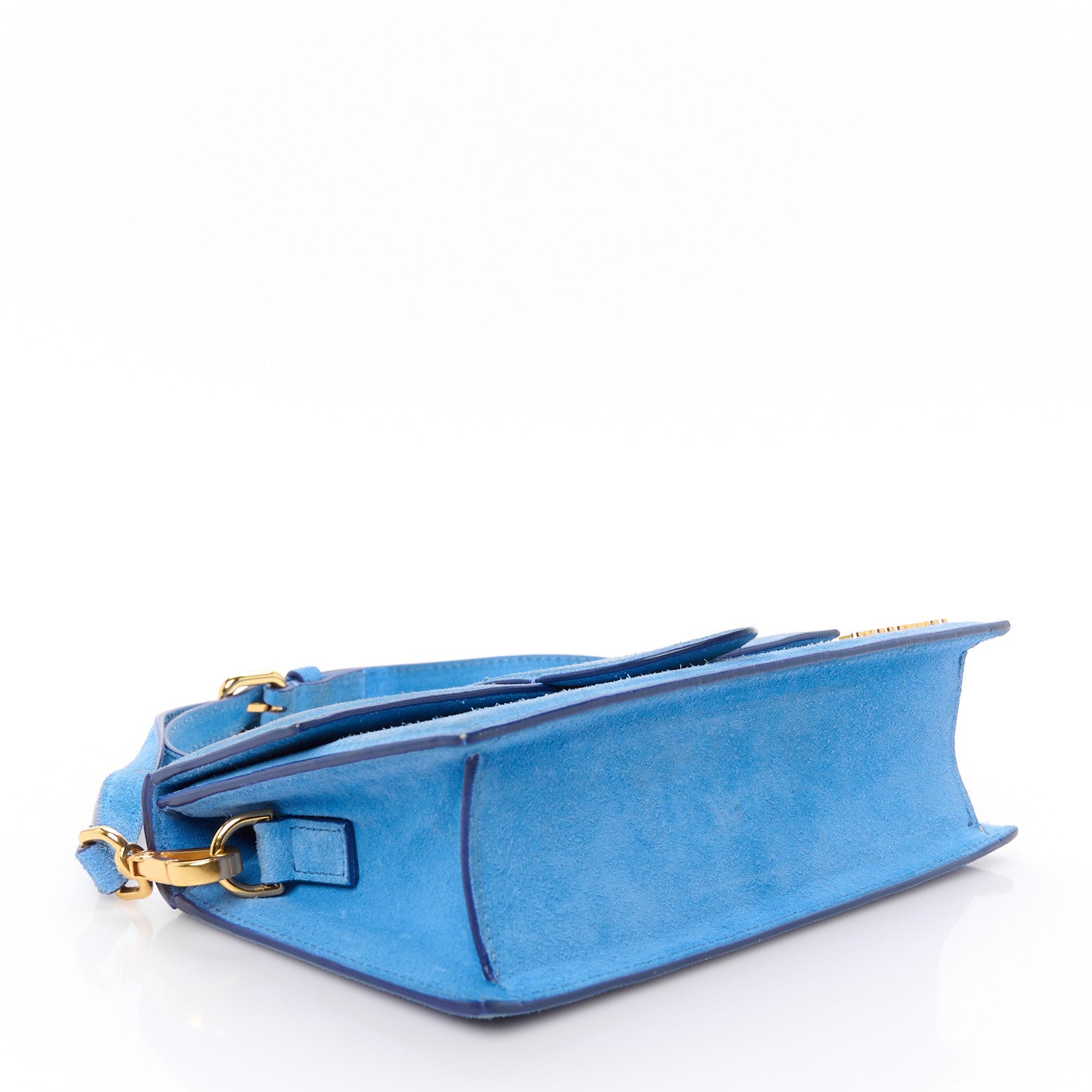 Jacquemus Nubuck Le Grand Bambino Blue 4 of 9