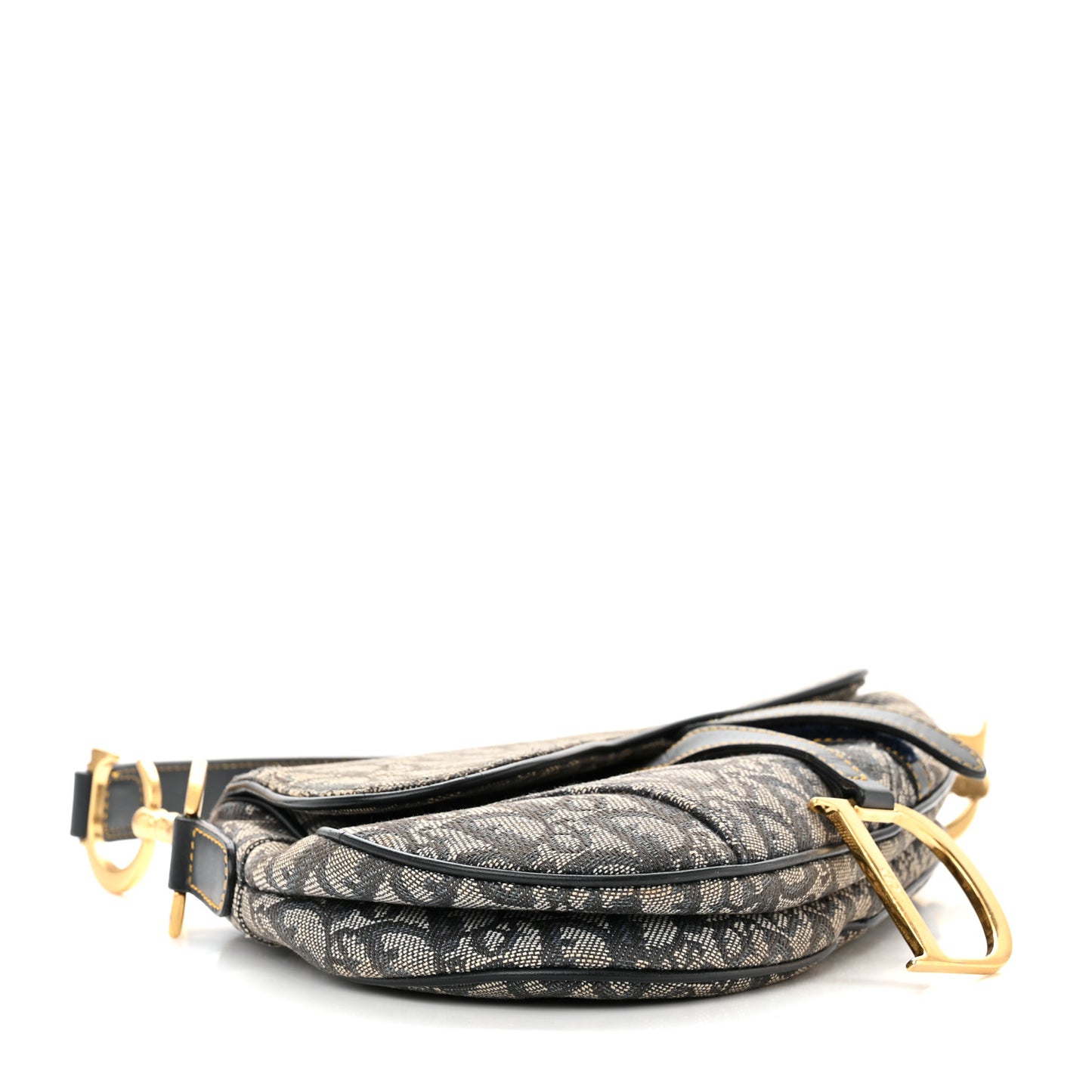 Monogram Saddle Bag Blue