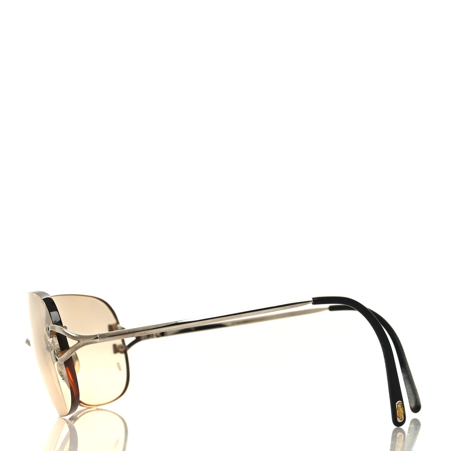 Cartier Rimless Sunglasses Gold 3 of 7