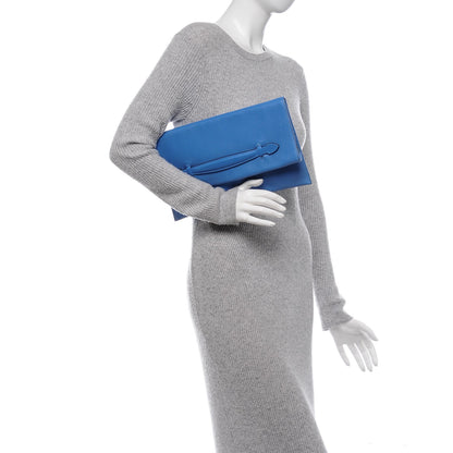 Hermes Evercolor Pliplat Clutch Bleu Paradis 2 of 7