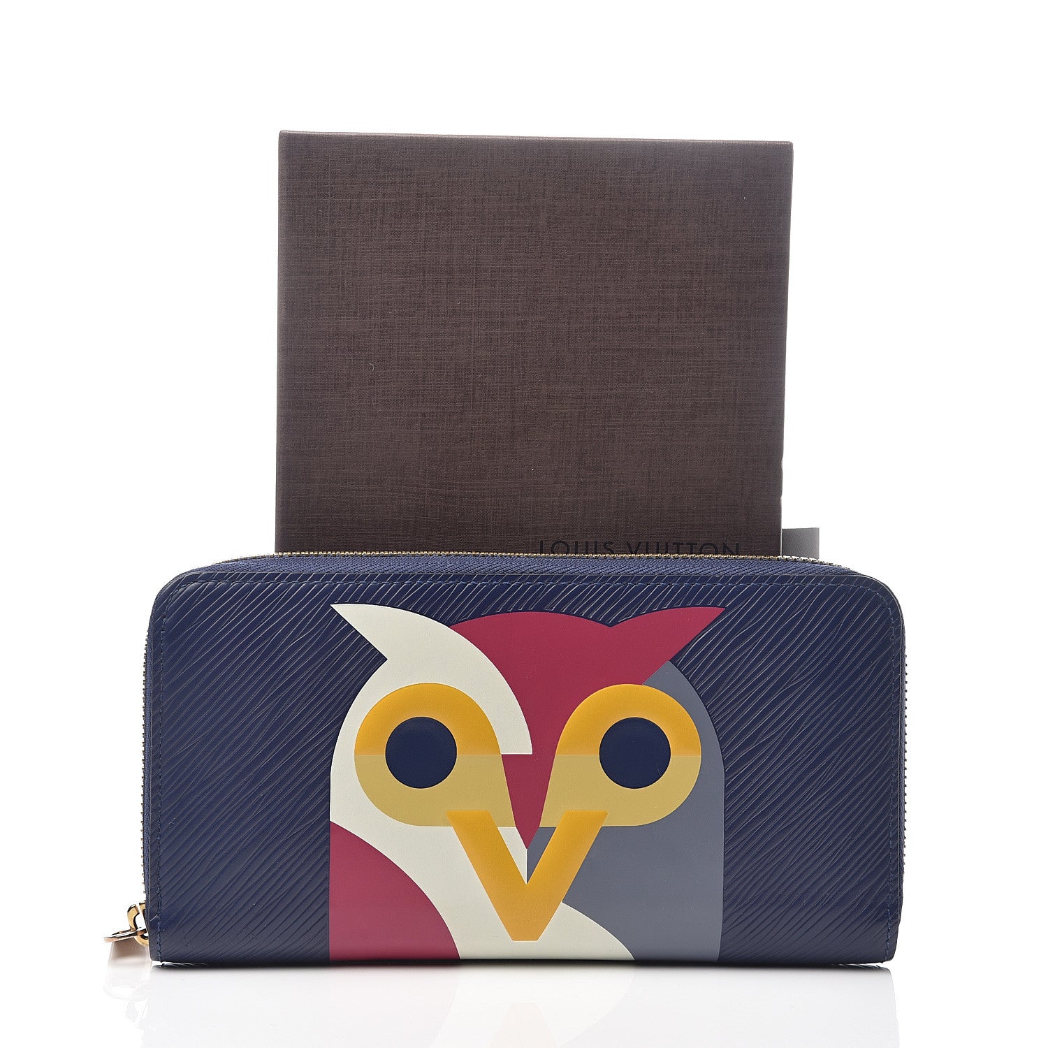 Louis Vuitton Epi Owl Zippy Wallet Iris 6 of 6