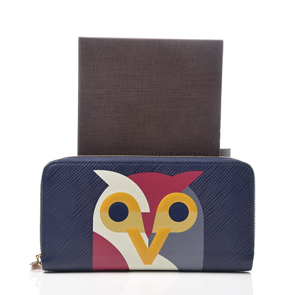 Louis Vuitton Epi Owl Zippy Wallet Iris 6 of 6