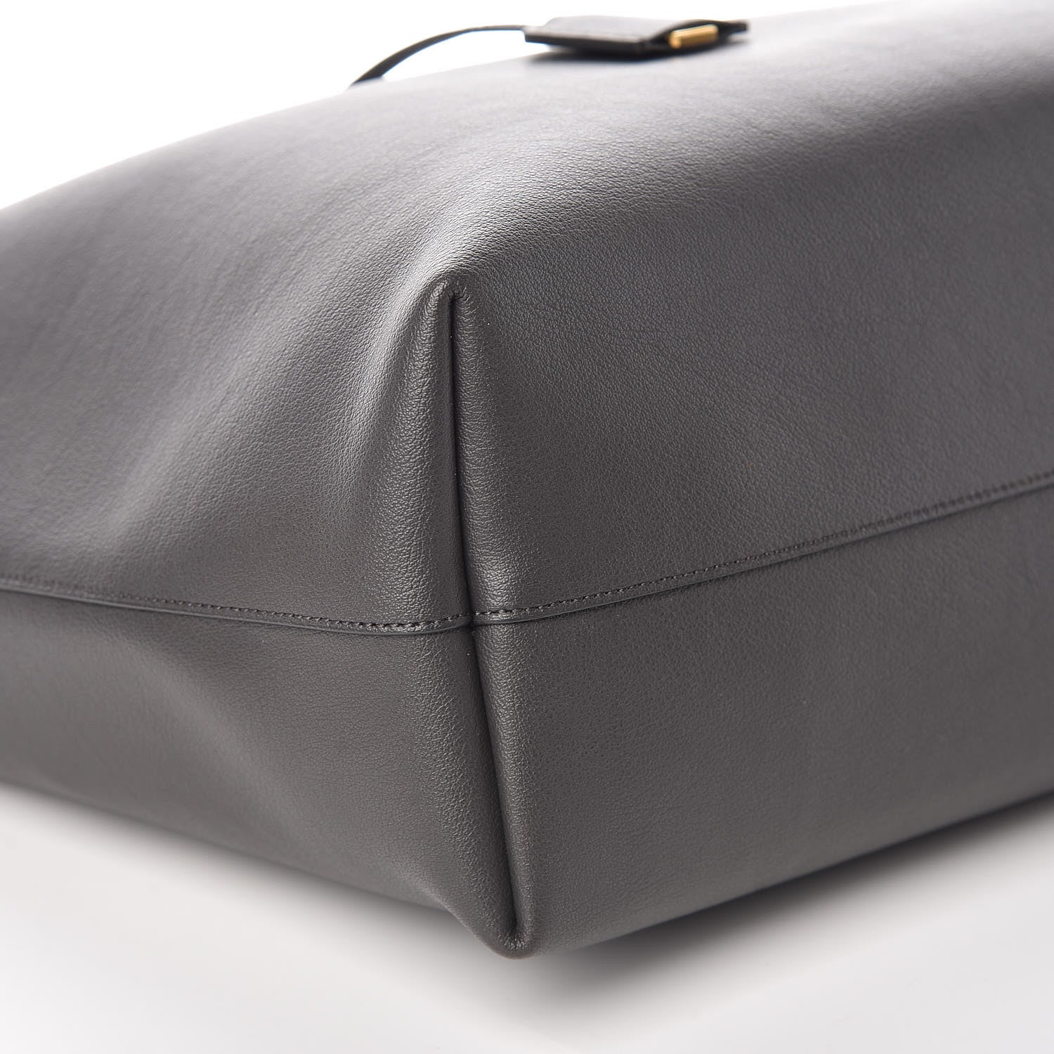 Saint Laurent Calfskin Large Shopping Tote Asphalt 6 of 9