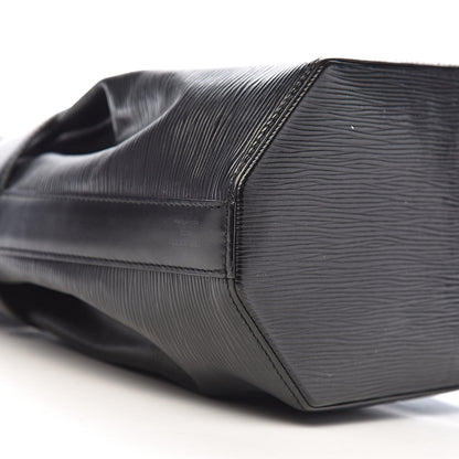 Louis Vuitton Epi Sac D'Epaule Black 7 of 9