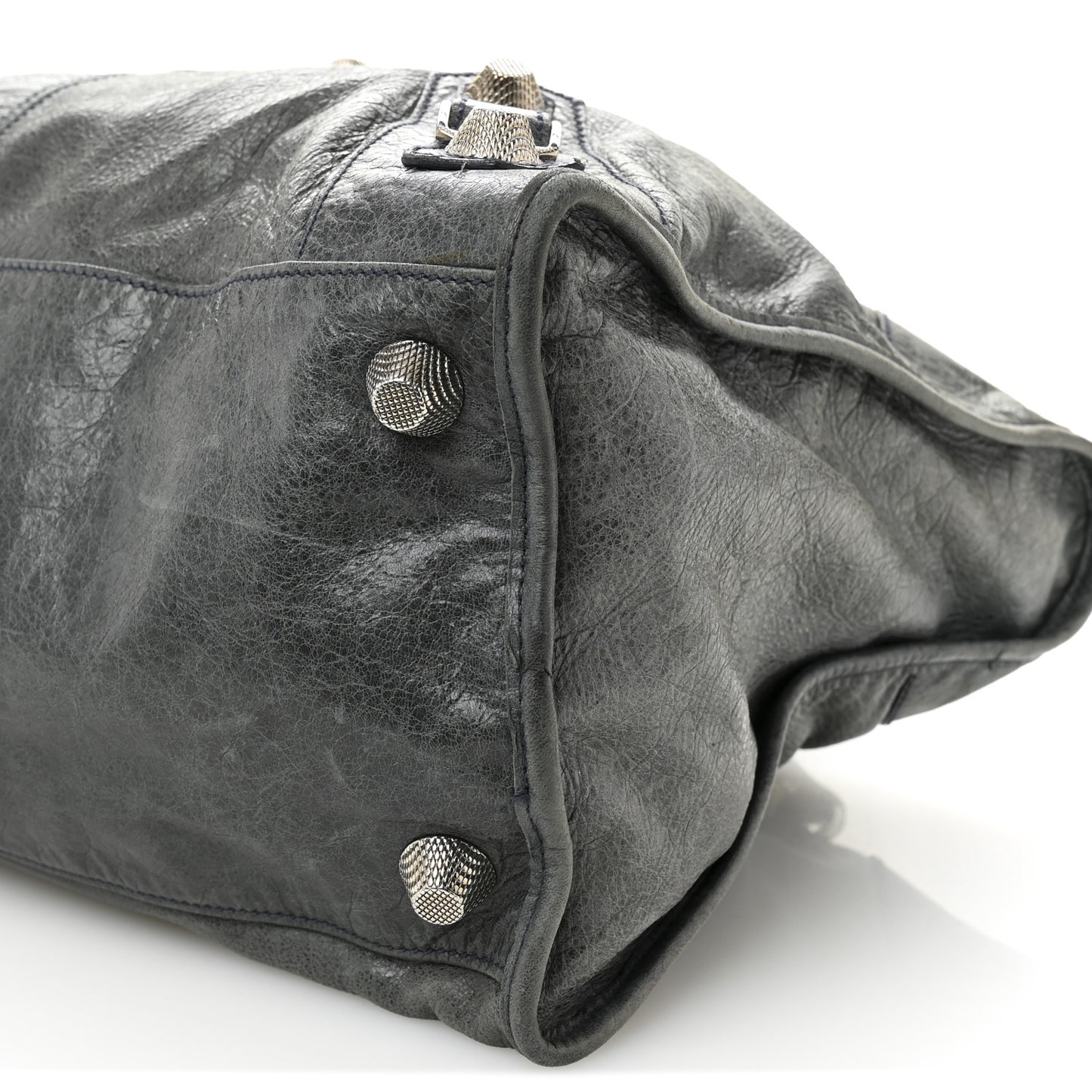 Agneau Giant 21 Silver Hardware Work Anthracite