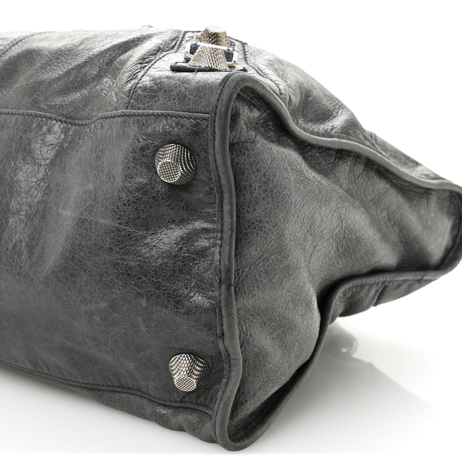 Balenciaga Agneau Giant 21 Silver Hardware Work Anthracite 11 of 13