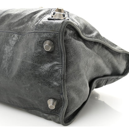 Balenciaga Agneau Giant 21 Silver Hardware Work Anthracite 11 of 13