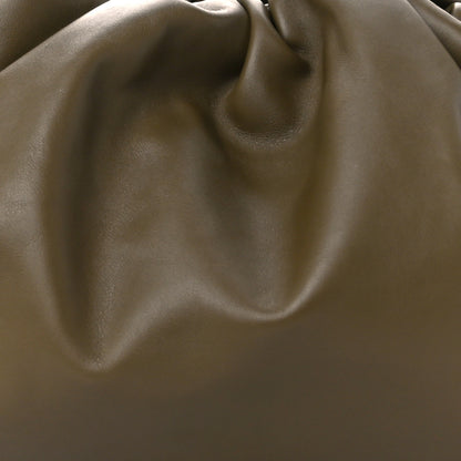 Bottega Veneta Smooth Butter Calf The Pouch Oversized Clutch Mud 9 of 11