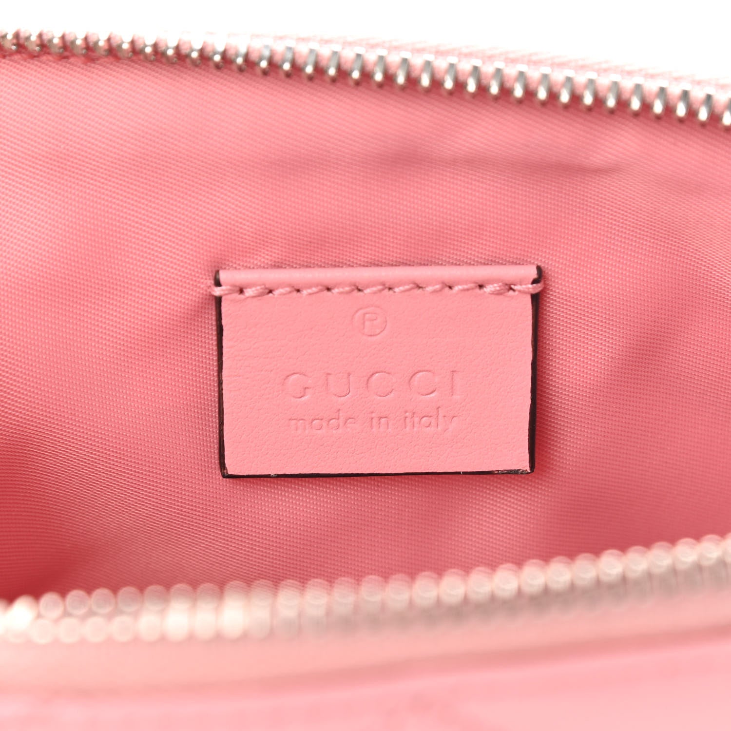 Gucci Calfskin Matelasse Large GG Marmont Pouch Cosmetic Case Wild Rose 6 of 9