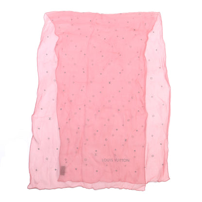 Louis Vuitton Silk Scarf Pink 2 of 5