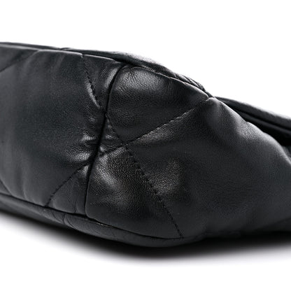 Chanel Lambskin Quilted Medium Chanel 19 Flap Black 9 of 13