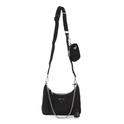 Prada Nylon Re-Edition 2005 Shoulder Bag Black 1 of 12