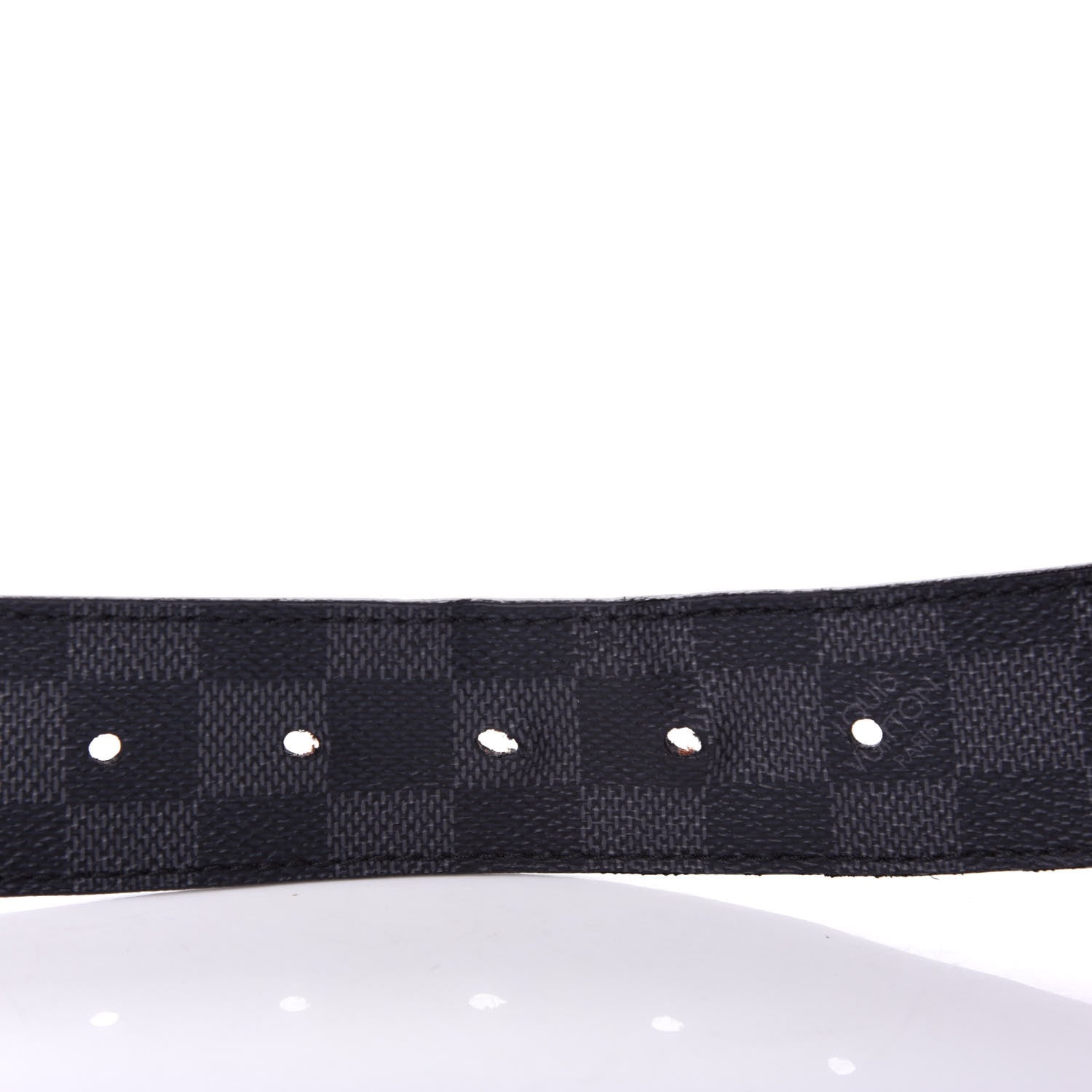 Louis Vuitton Damier Graphite 40mm LV Initiales Belt 120 48 3 of 8