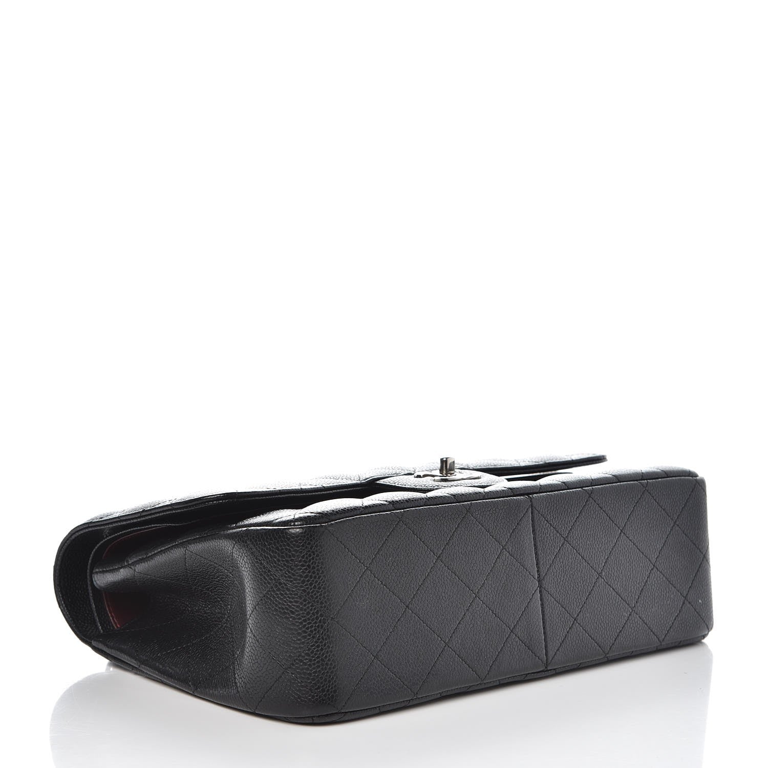 Chanel Caviar Quilted Jumbo Double Flap Black 4 of 8