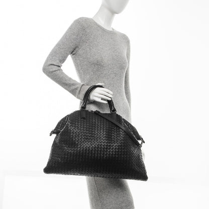 Bottega Veneta Nappa Intrecciato Maxi Convertible Tote Tourmaline 2 of 8