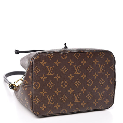 Louis Vuitton Monogram Neonoe MM Black 4 of 9