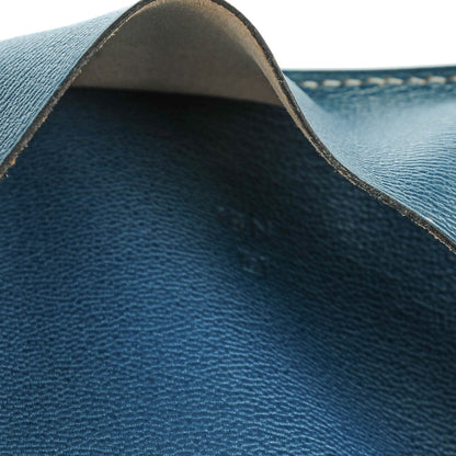 Hermes Lizard Grand Modele Agenda Cover Blue Jean 6 of 6