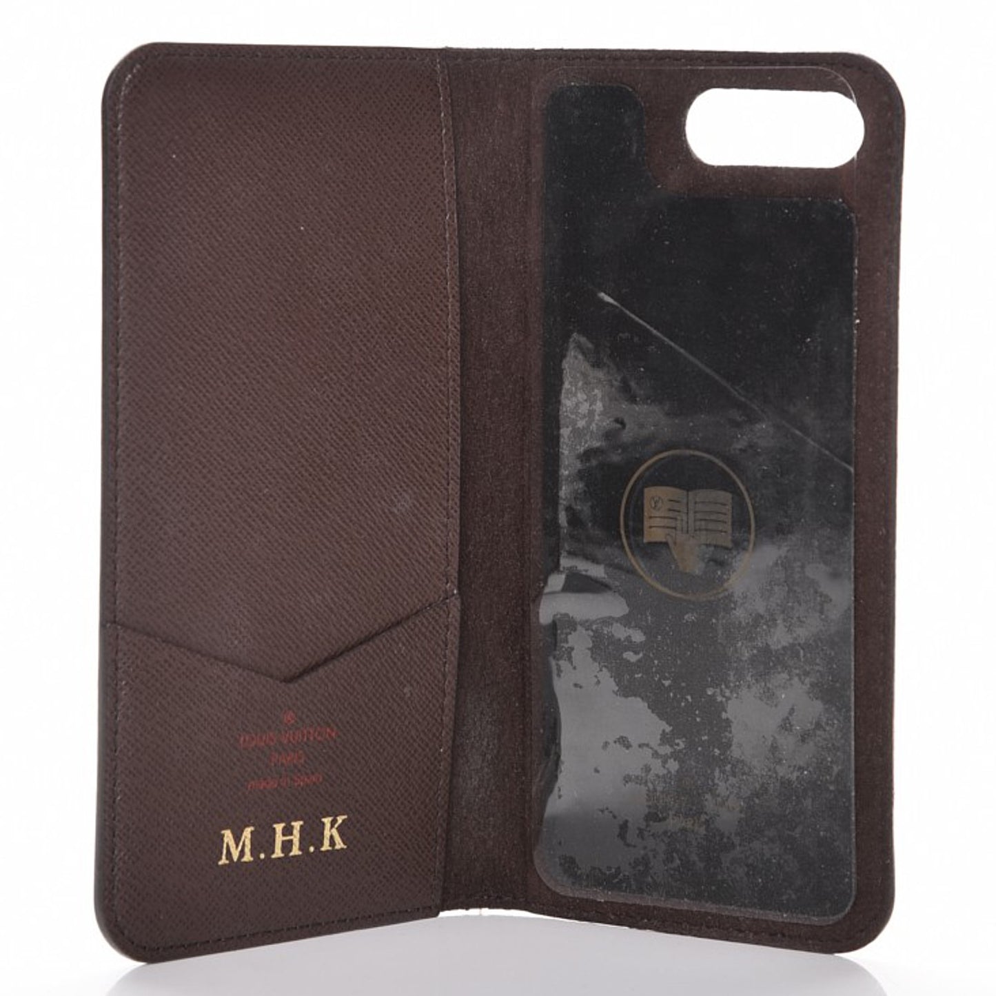 Damier Ebene iPhone 7 Plus Folio Case