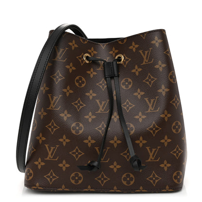 Louis Vuitton Monogram Neonoe MM Black 1 of 9