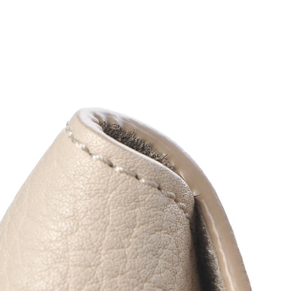 Celine Crisped Calfskin Mini Tie Knot Tote Chalk 10 of 13
