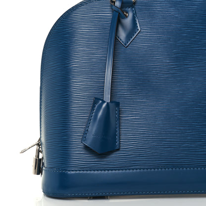 Louis Vuitton Epi Alma PM Cyan 6 of 16