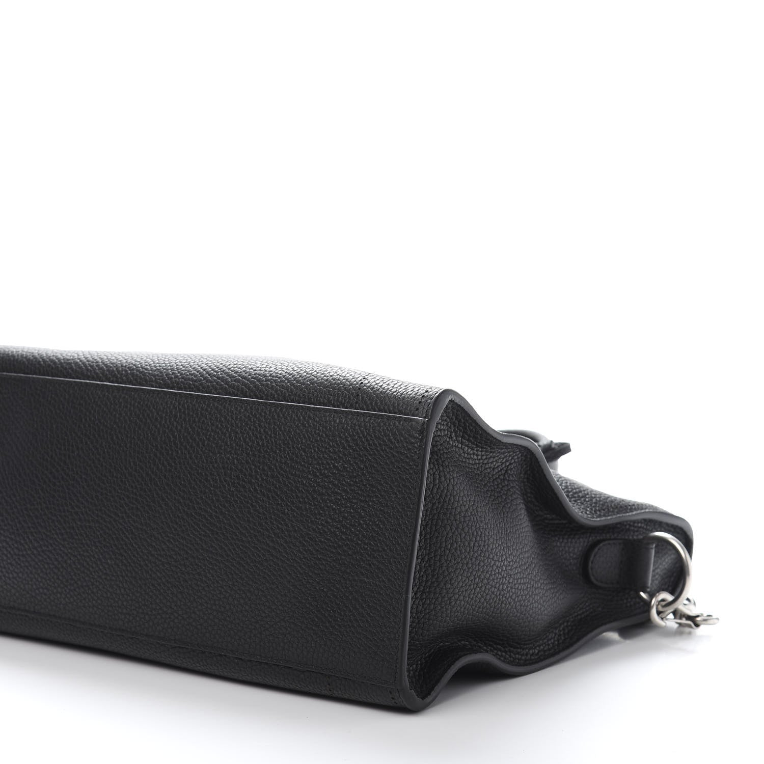 Balenciaga Veau Grana Perforated Blackout Hardware City Black 9 of 11
